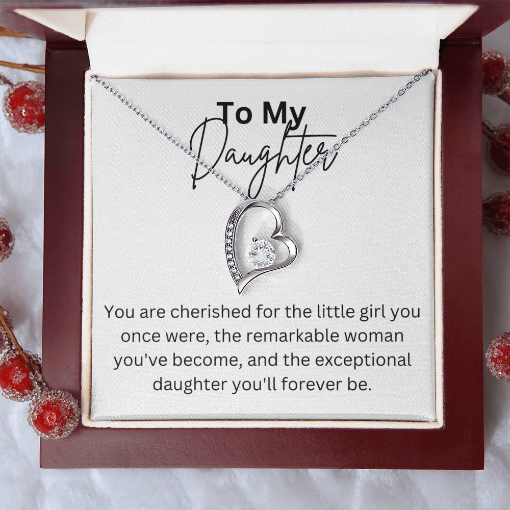 To My Daughter - You Are Cherished - Silver