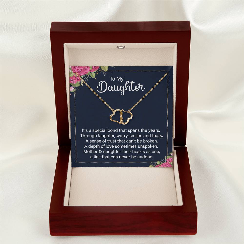 To My Daughter - It's A Special Bond - Everlasting Love Necklace