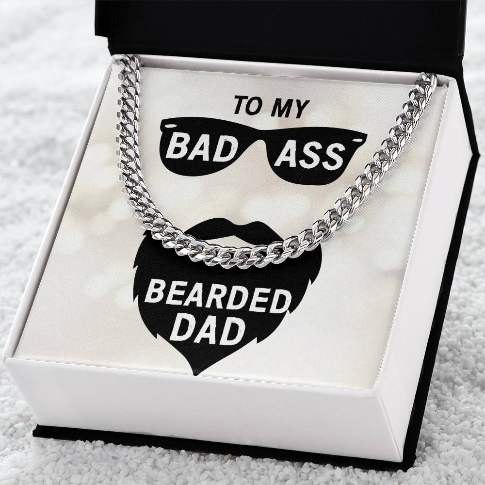 Cuban Link Chain - For My Bearded Dad