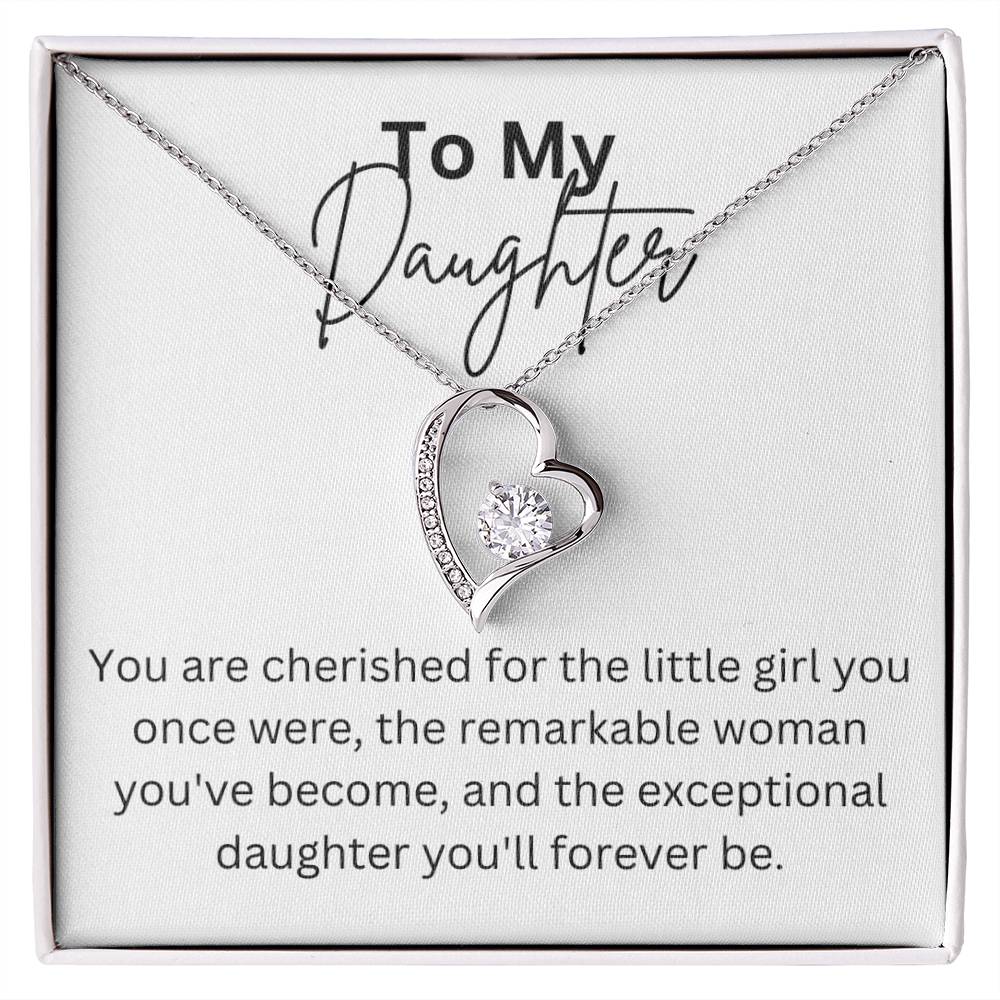 To My Daughter - You Are Cherished - Silver