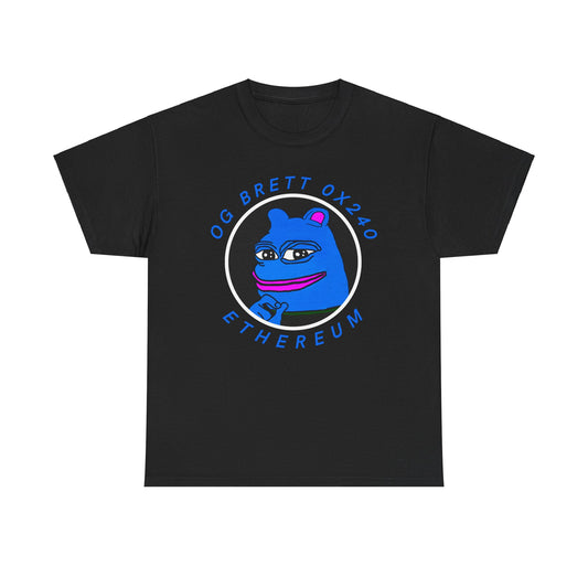 OG BRETT Unisex Heavy Cotton Tee LOGO With Text