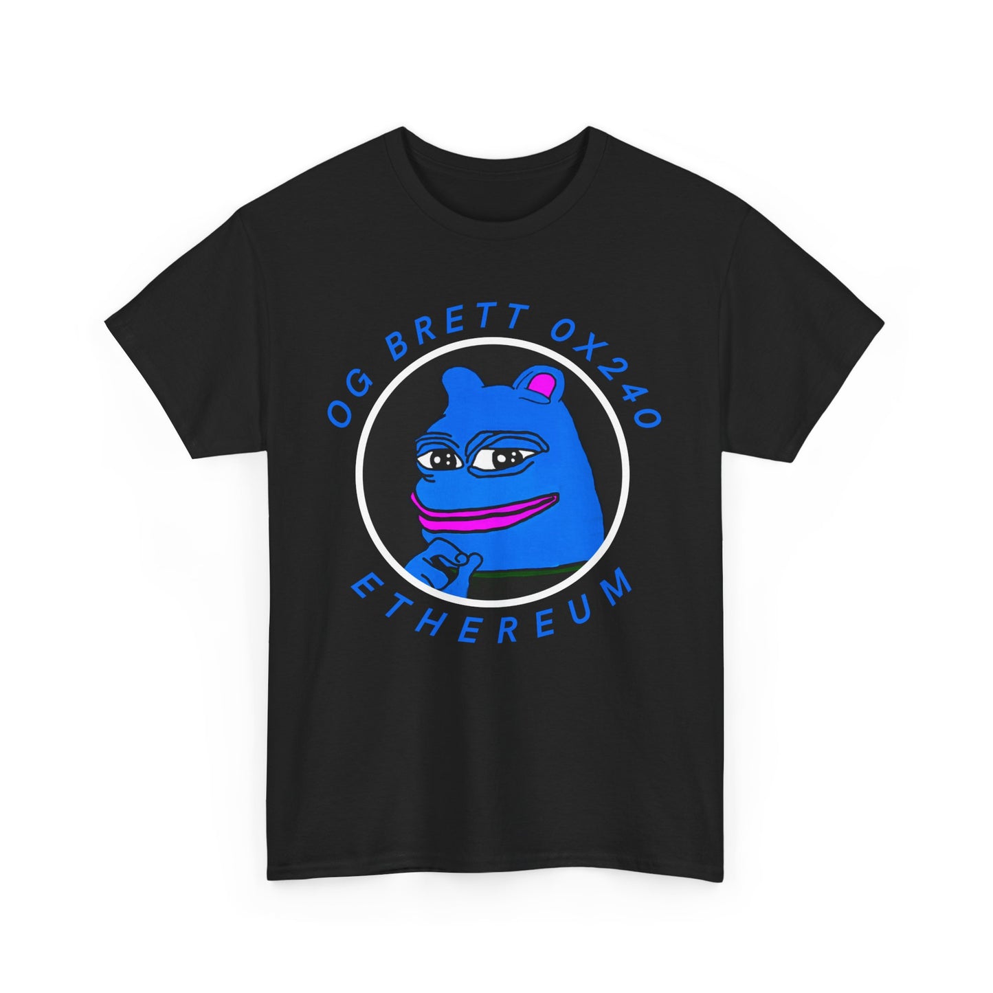 OG BRETT Unisex Heavy Cotton Tee LOGO With Text