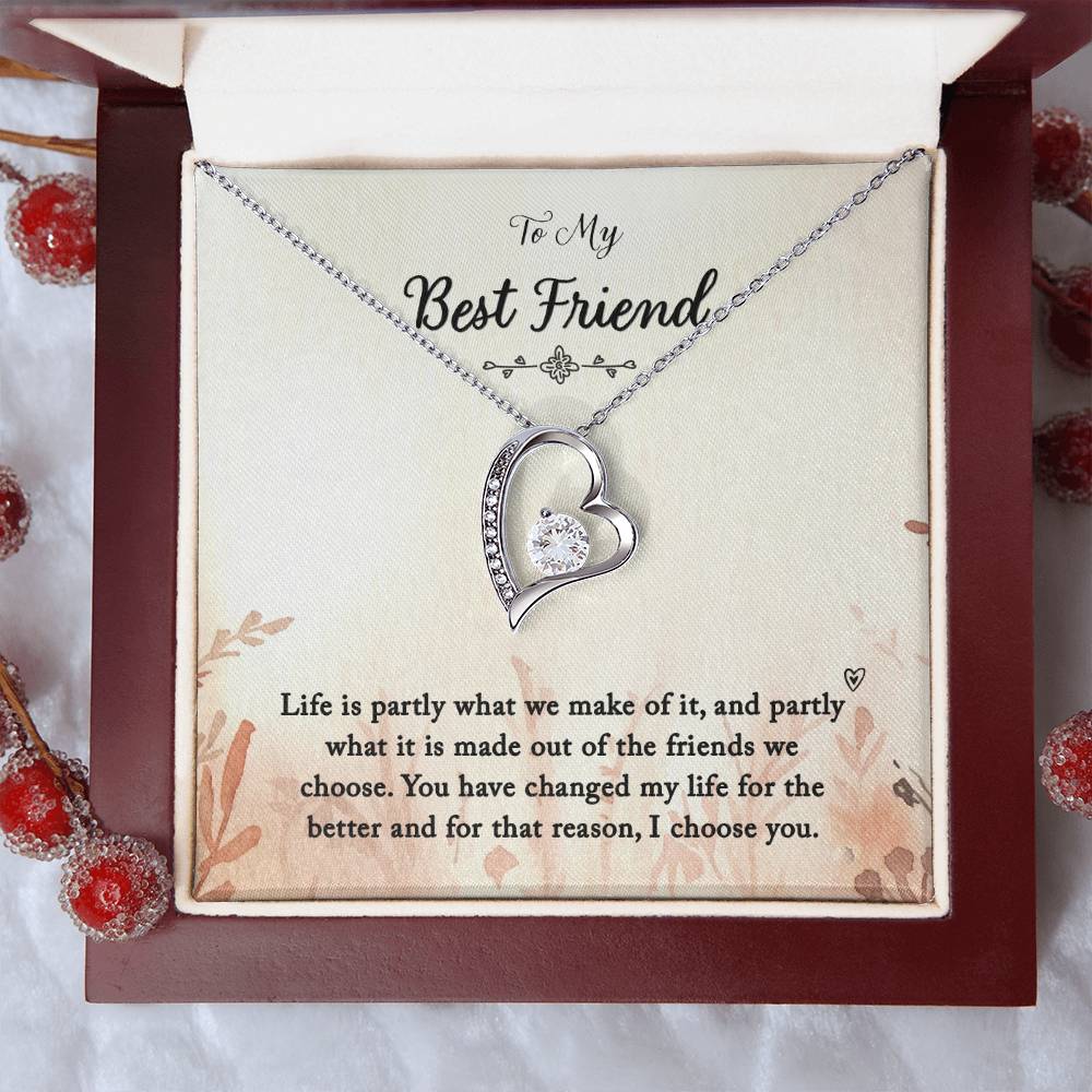 To My Best Friend Forever Love Necklace