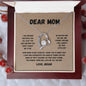 Dear Mom - From Son - Necklace Gift Set -  SS1