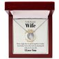 To My Beautiful Wife  Lucky In Love Necklace