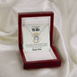 To My Beautiful Wife  Lucky In Love Necklace