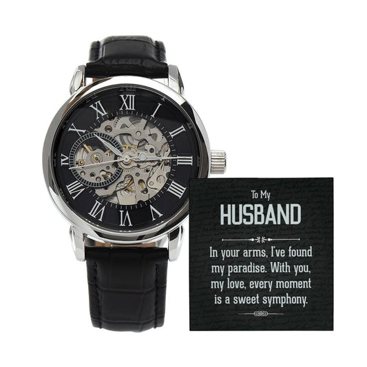Openwork Watch - For Husband In Your Arms