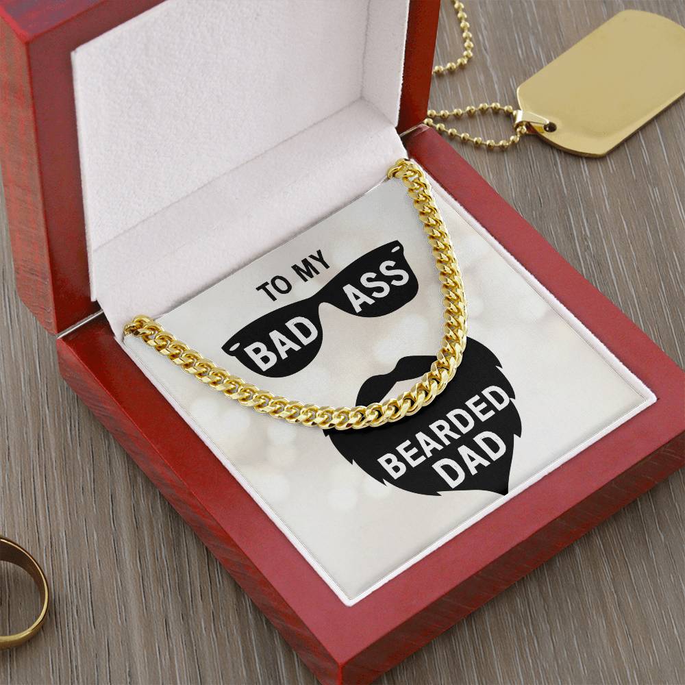 Cuban Link Chain - For My Bearded Dad