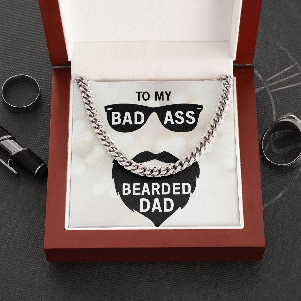 Cuban Link Chain - For My Bearded Dad