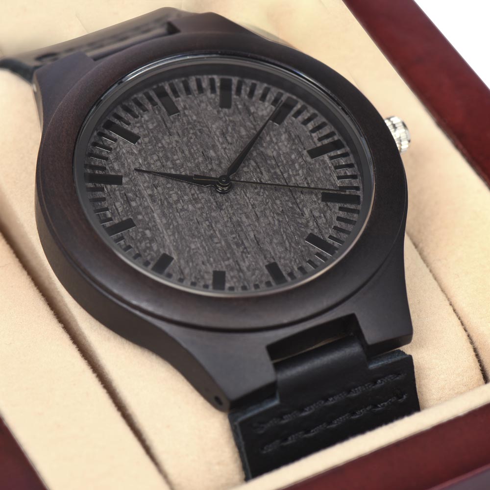 Wooden Watch - For My Papa