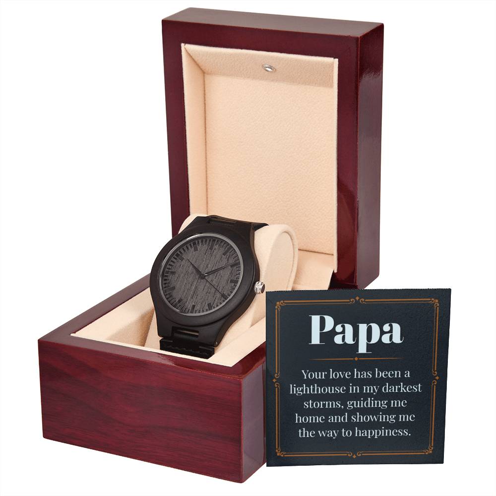 Wooden Watch - For My Papa