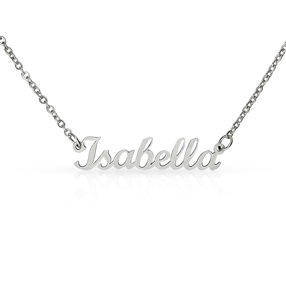 Personalized Artisan - Crafted Name Necklace