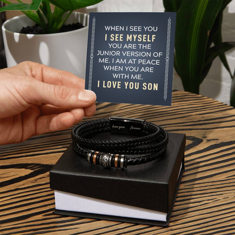 Love You Forever Bracelet - For Son When I See You
