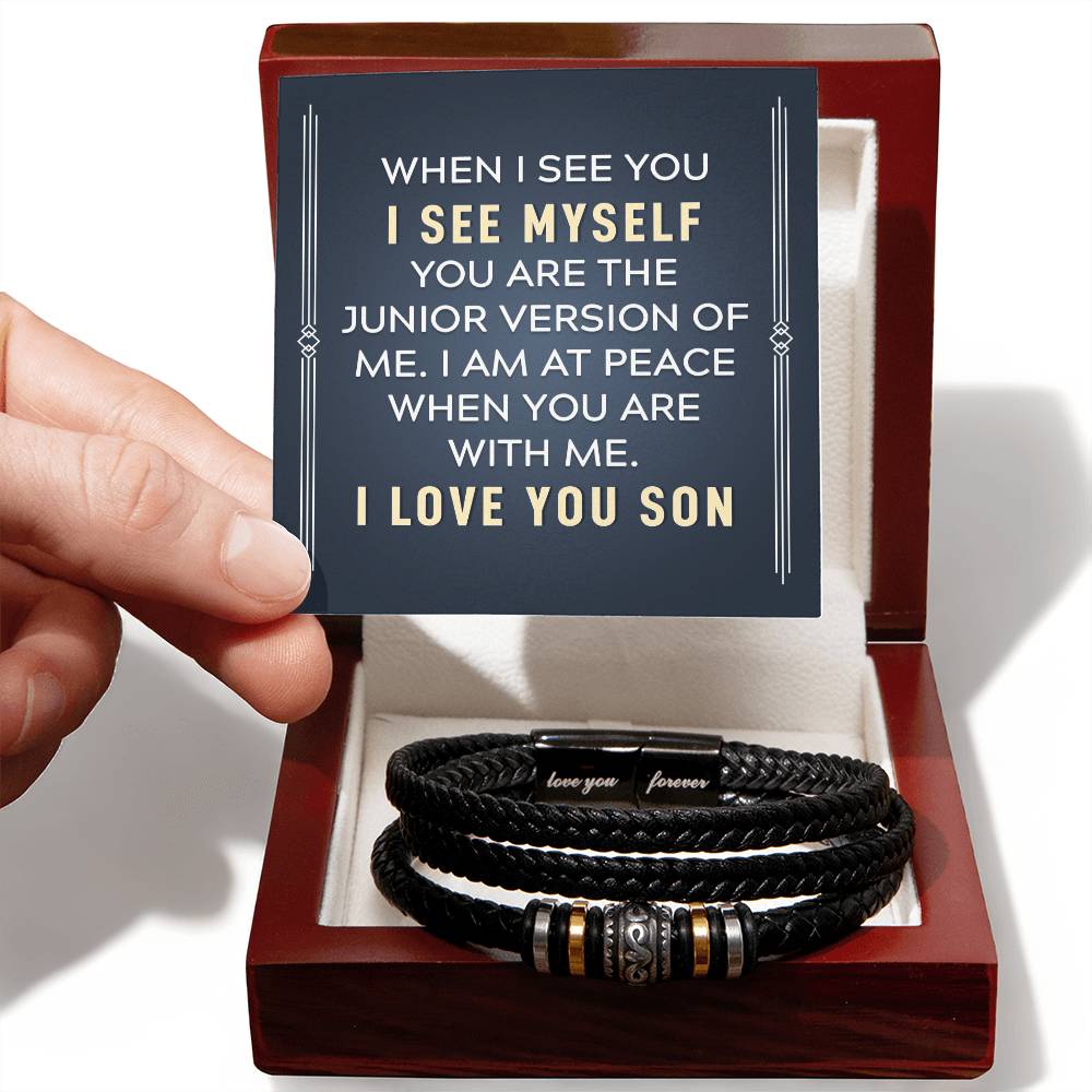 Love You Forever Bracelet - For Son When I See You