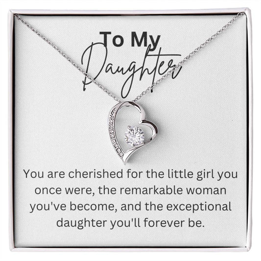 To My Daughter - You Are Cherished - Silver