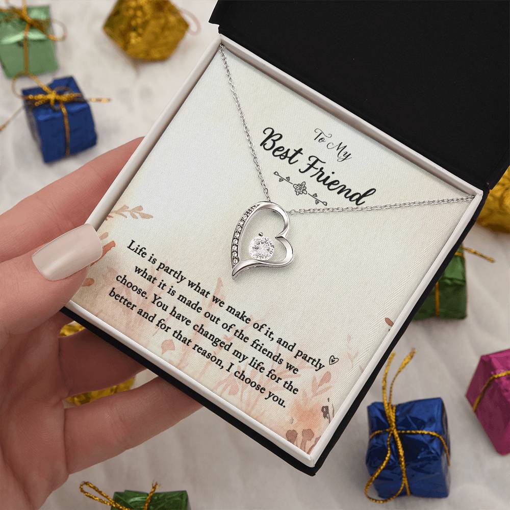 To My Best Friend Forever Love Necklace