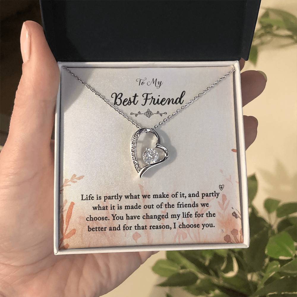 To My Best Friend Forever Love Necklace