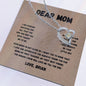 Dear Mom - From Son - Necklace Gift Set -  SS1