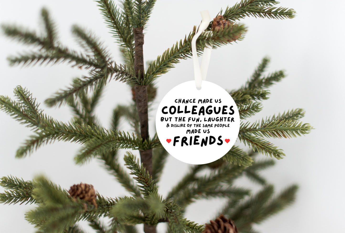 Colleagues To Friends Ornament