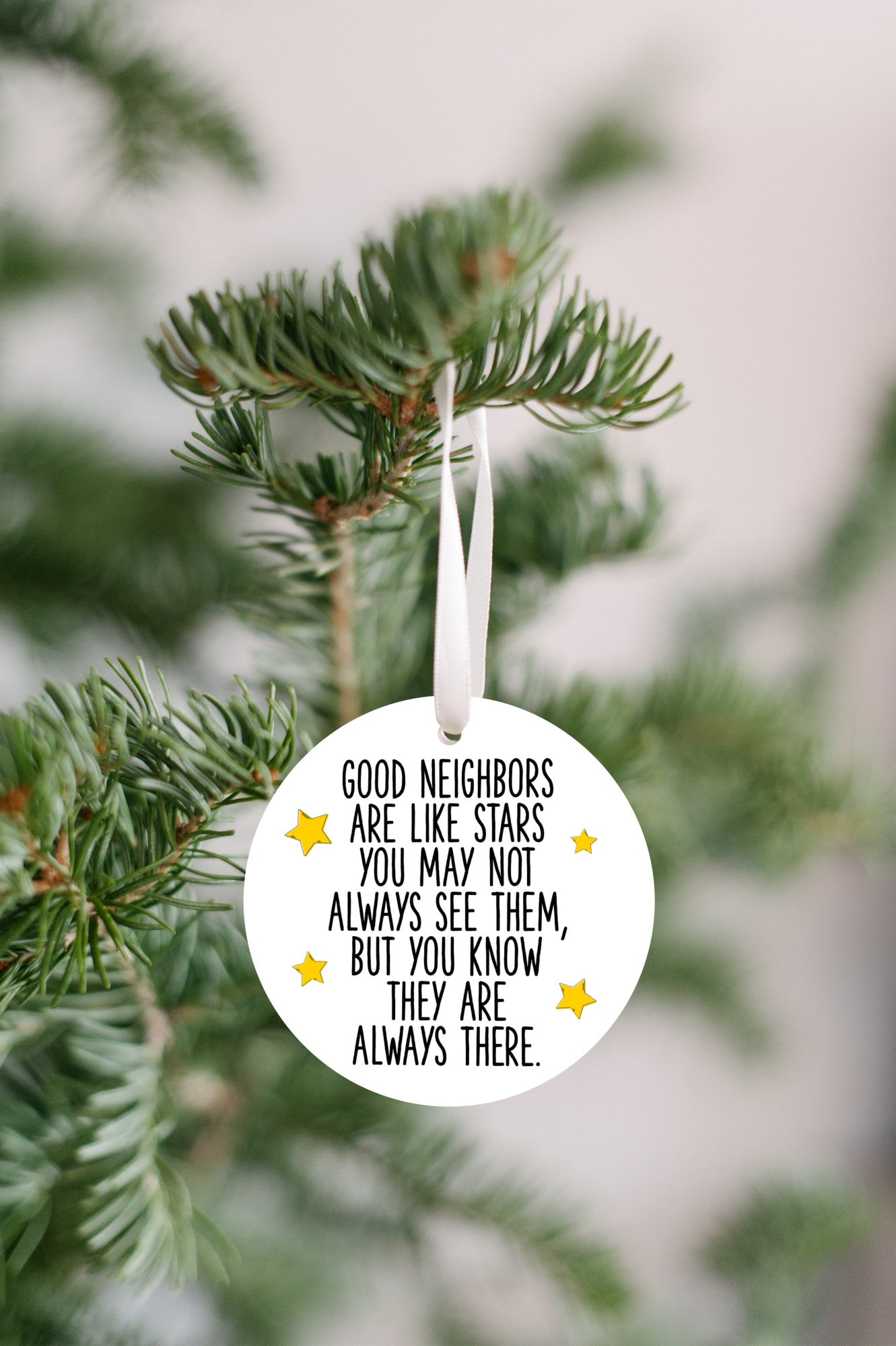 Good Neighbors are like Stars