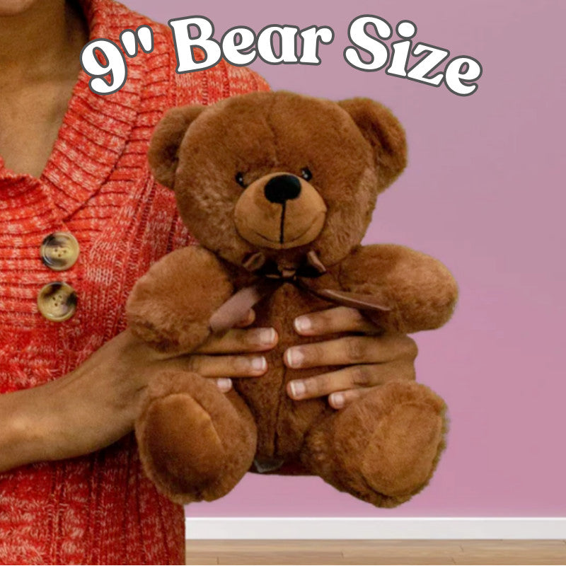 To My Girlfriend Teddy Bear with Canvas Message Card - SS4